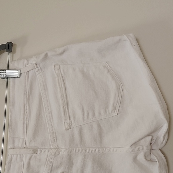 FRAME Le Cutoff denim White  shorts size 25 - Picture 14 of 16